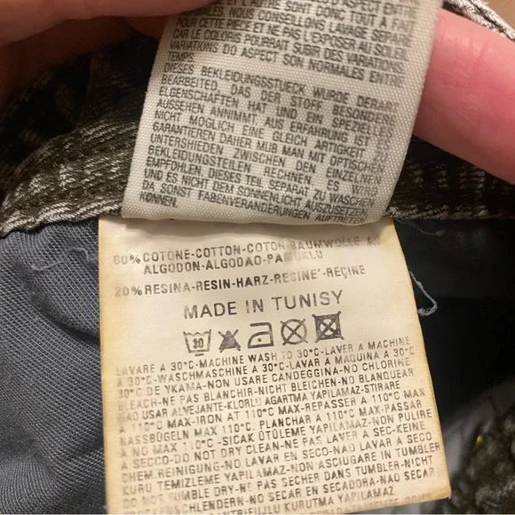 Diesel Industry Straight Leg Gray Denim Jeans Size 38 VTG Classic Grunge Fall - Picture 7 of 7